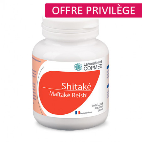 SHITAKÉ MAÏTAKÉ REISHI Offre spéciale -30%