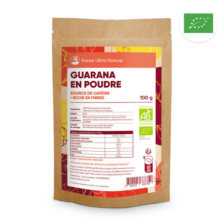 Guarana en poudre Bio