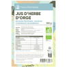 Jus d'herbe d'orge Bio