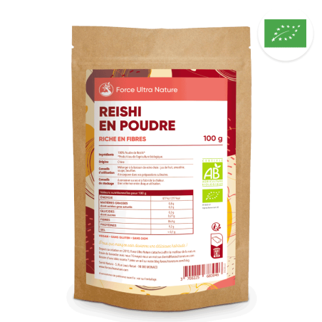 Reishi en poudre Bio