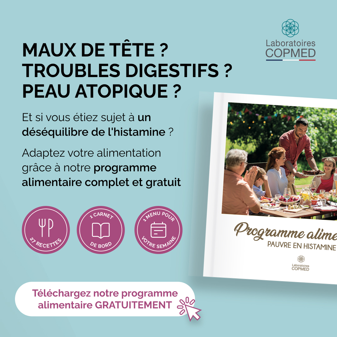 Programme alimentaire anti-histamine gratuit